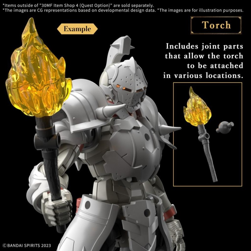 30MF - Item shop 4 (Quest option) - Model Kit 