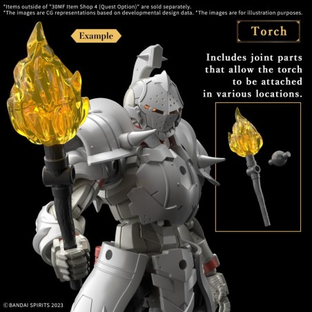30MF - Item shop 4 (Quest option) - Model Kit 