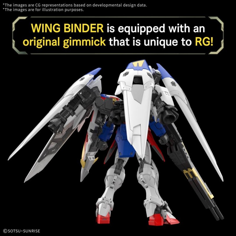 GUNDAM - RG 1/144 Wing Gundam Zero - Model Kit 