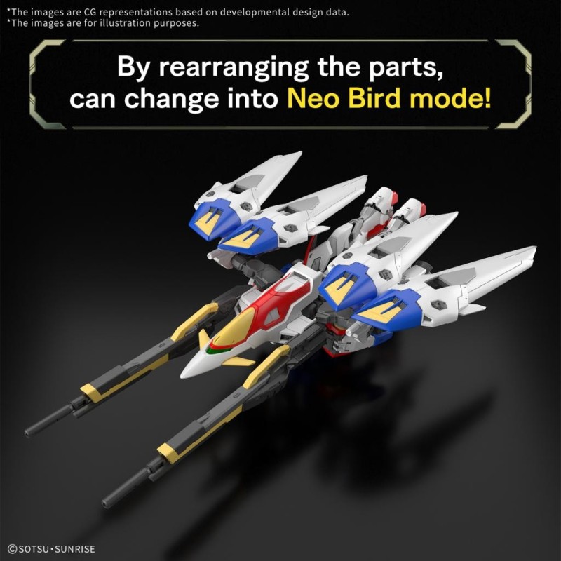 GUNDAM - RG 1/144 Wing Gundam Zero - Model Kit 