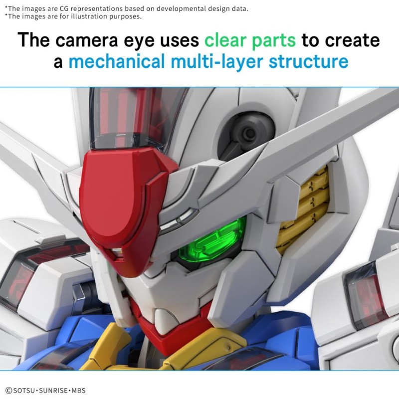 GUNDAM - MGSD Gundam Aerial - Model Kit 