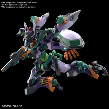 GUNDAM - 1/144 GQuuuuuuX Gfred - Model Kit 