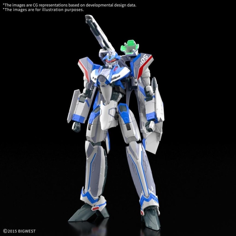 MACROSS - HG 1/100 VF-31J Siegfried (Hayate Use) Deluxe - Model Kit 