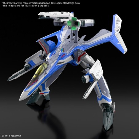 MACROSS - HG 1/100 VF-31J Siegfried (Hayate Immelmann Use) - Model Kit 