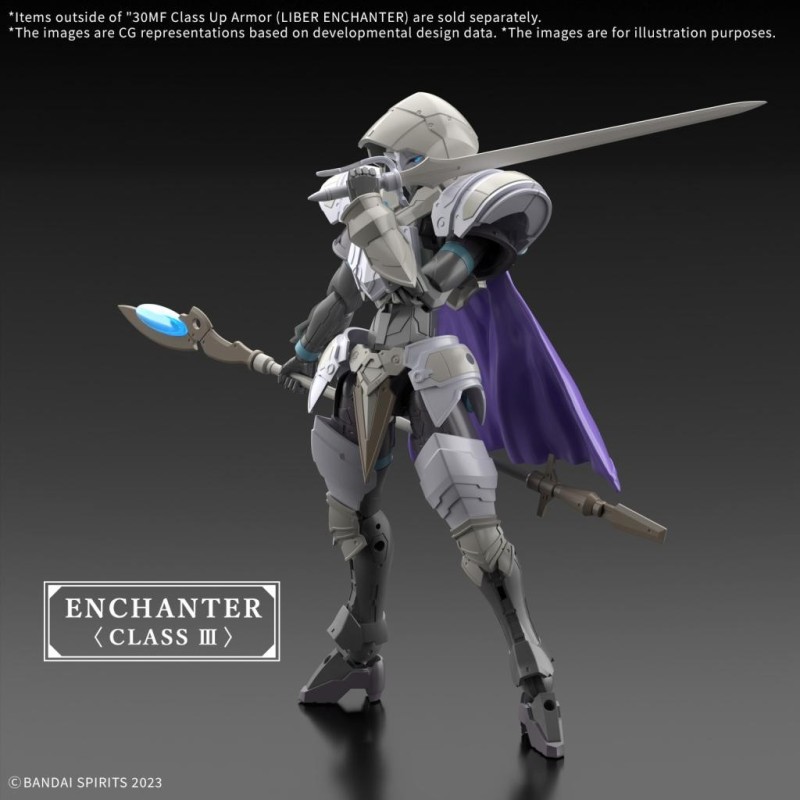 30MF - Class Up Armor (Liber Enchanter) - Model Kit 