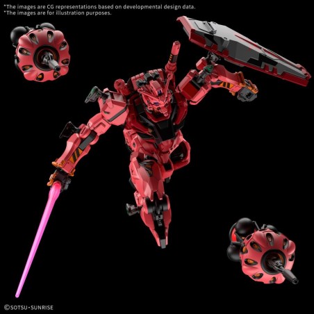 GUNDAM - HG 1/144 Red Gundam - Model Kit GQuuuuuuX Series 