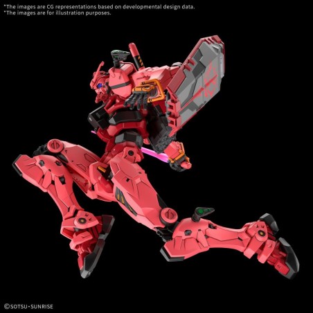 GUNDAM - HG 1/144 Red Gundam - Model Kit GQuuuuuuX Series 