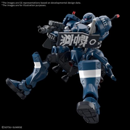 GUNDAM - HG 1/144 Police Zaku - Model Kit GQuuuuuuX Series 