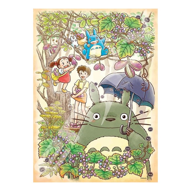 MON VOISIN TOTORO - La récolte - Puzzle 500P 