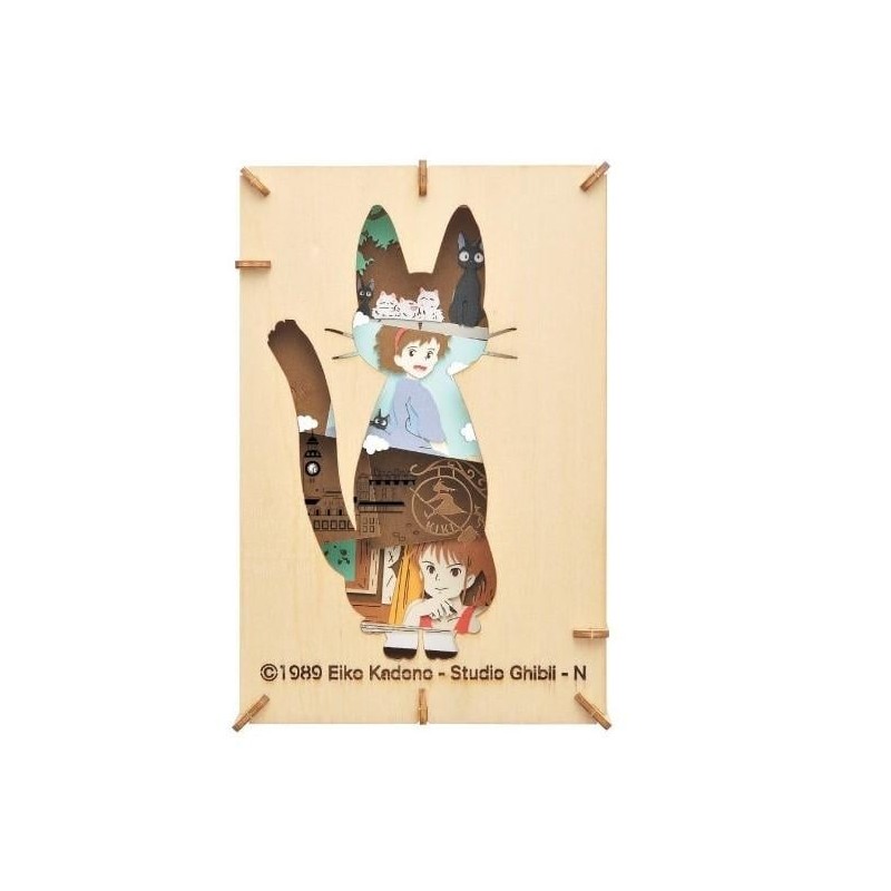 KIKI LA PETITE SORCIERE - Jiji - Théâtre de papier Style Bois 