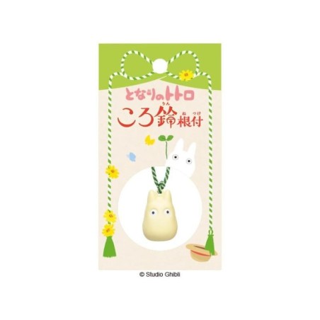 MON VOISIN TOTORO - Totoro Blanc - Strap Clochette Netsuke 