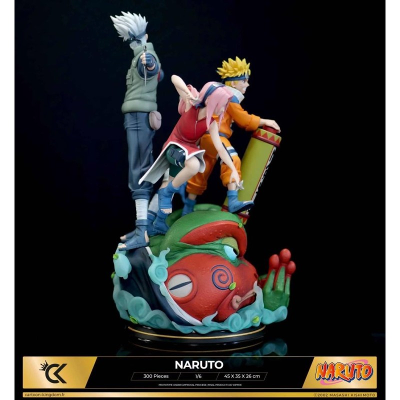 NARUTO - Naruto Team - Statue Resin 1/6 45cm 