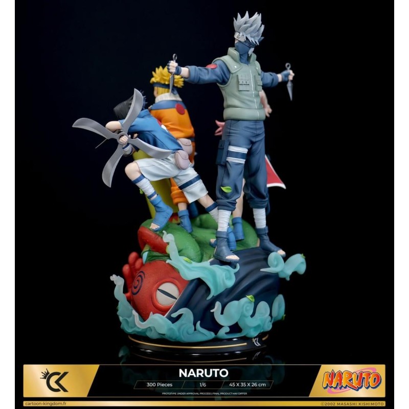 NARUTO - Naruto Team - Statue Resin 1/6 45cm 