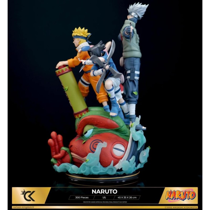 NARUTO - Naruto Team - Statue Resin 1/6 45cm 