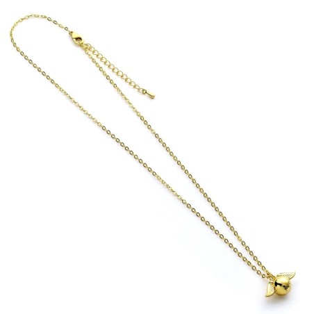 HARRY POTTER - Golden Snitch 3D - Necklace 