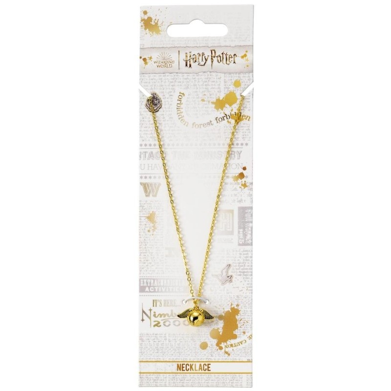 HARRY POTTER - Vif d'Or 3D - Collier 