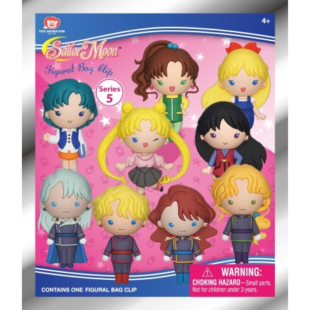 SAILOR MOON - Series 5 - 3D Foam Bag Clip (Display 24 Pcs) 