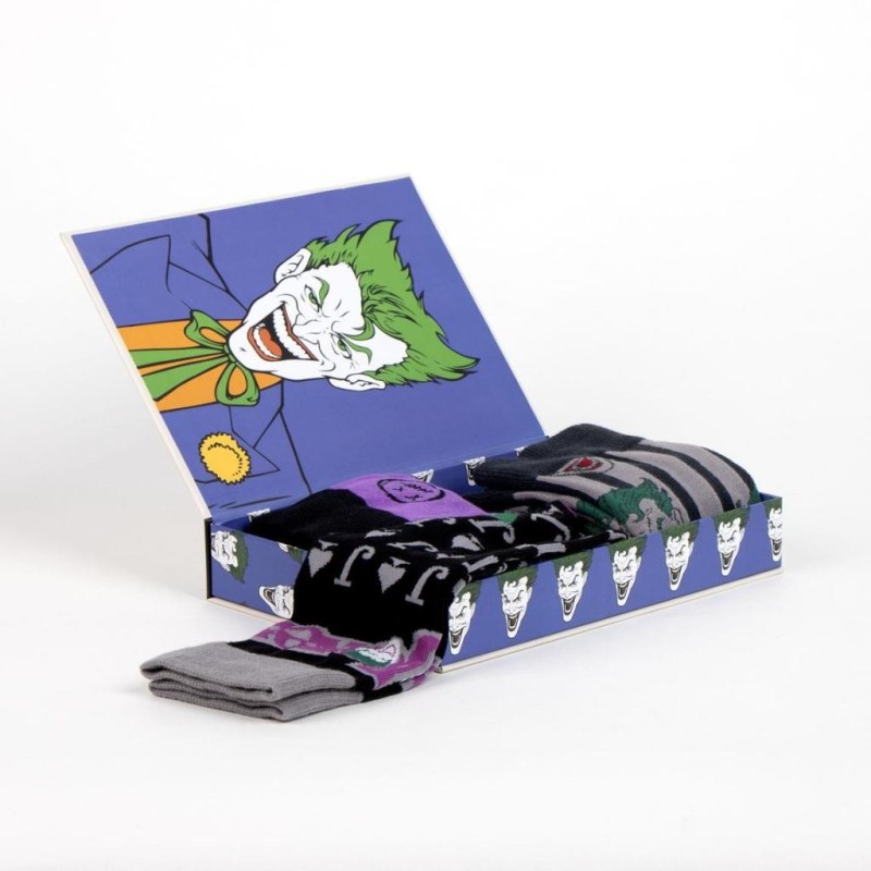 JOKER - Pack de 3 Paires de Chaussettes (Taille 38-45) 