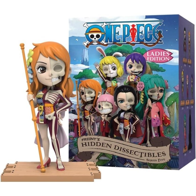ONE PIECE - Ladies - Freeny's Hidden Dissectibles (Display 6 Fig.) 