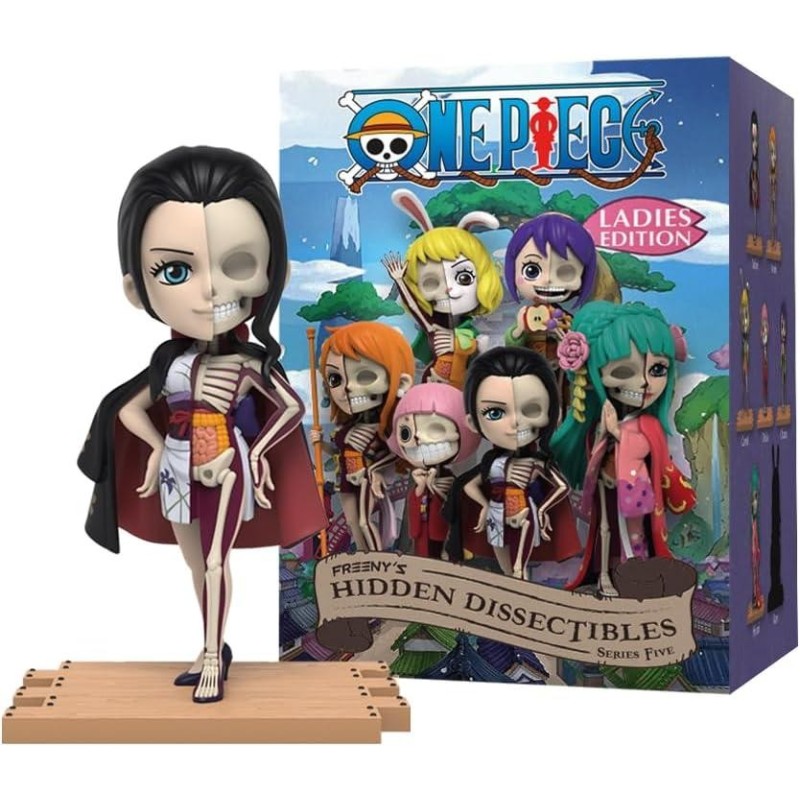 ONE PIECE - Ladies - Freeny's Hidden Dissectibles (Display 6 Fig.) 