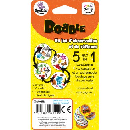 Dobble Animaux (Blister Eco) (FR)