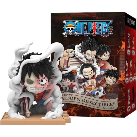 ONE PIECE - Luffy Gears -Freeny's Hidden Dissectibles (Display 6 Fig.) 