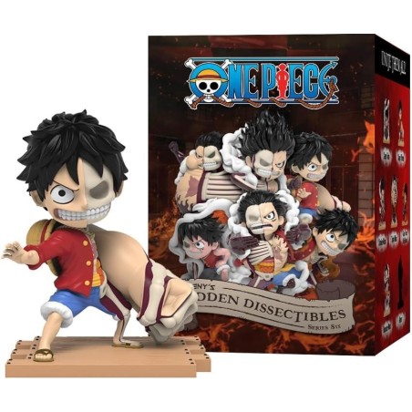 ONE PIECE - Luffy Gears -Freeny's Hidden Dissectibles (Display 6 Fig.) 