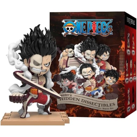 ONE PIECE - Luffy Gears -Freeny's Hidden Dissectibles (Display 6 Fig.) 