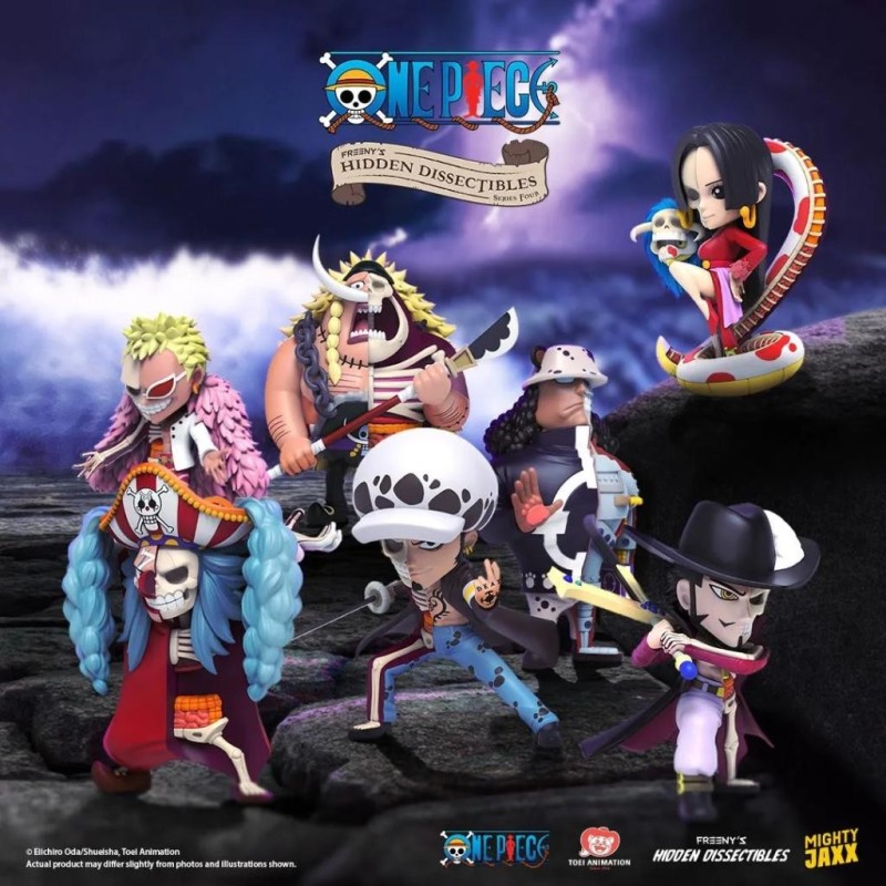 ONE PIECE - Warlord - Freeny's Hidden Dissectibles (Display 6 Fig.) 