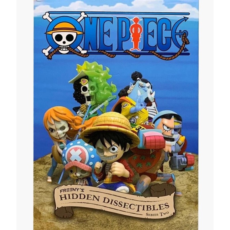 ONE PIECE - Series 2 - Freeny's Hidden Dissectibles (Display 12 Fig.) 