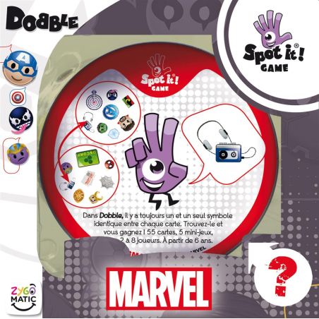 Dobble Marvel Emoji (FR)