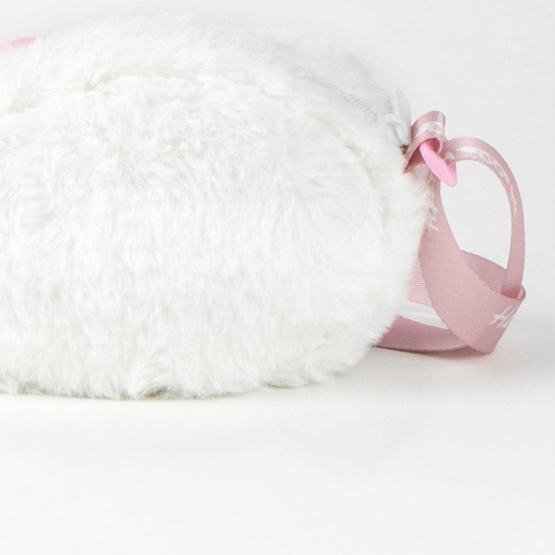 HELLO KITTY - Head - Sac à Bandoulière Peluche - 17x14x4cm 