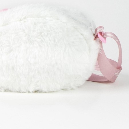 HELLO KITTY - Head - Sac à Bandoulière Peluche - 17x14x4cm 