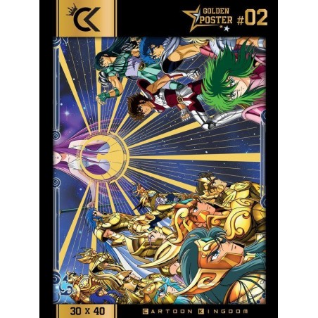 SAINT SEIYA - Golden Poster 30x40cm 