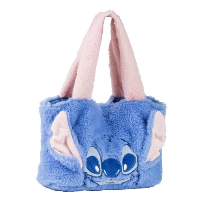 STITCH - Sac Shopping Peluche - 37x30x8cm 