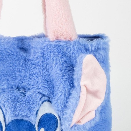 STITCH - Sac Shopping Peluche - 37x30x8cm 