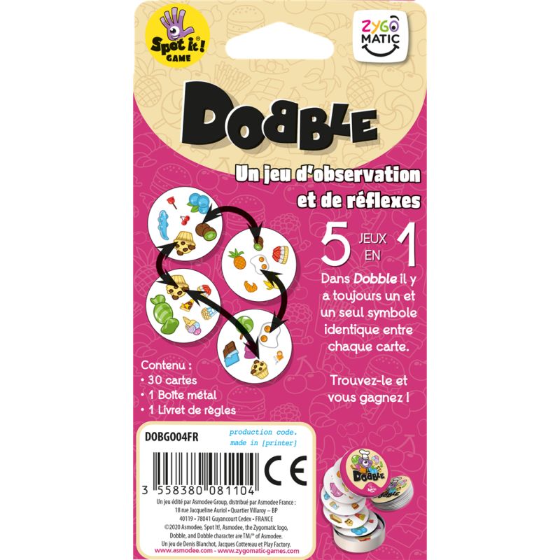 Dobble Gourmandise (Blister Eco) (FR)