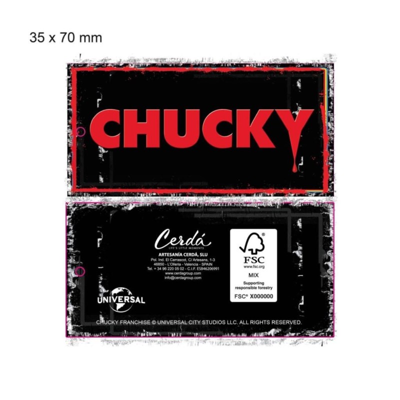 CHUCKY - Chaussons 3D - T44/45 