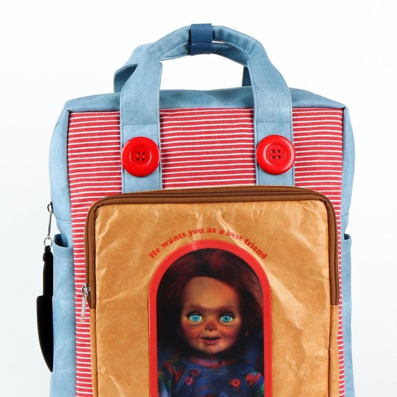 CHUCKY - Casual Backpack - 35x27x18cm 