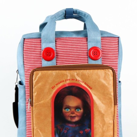 CHUCKY - Sac à Dos Casual - 35x27x18cm 
