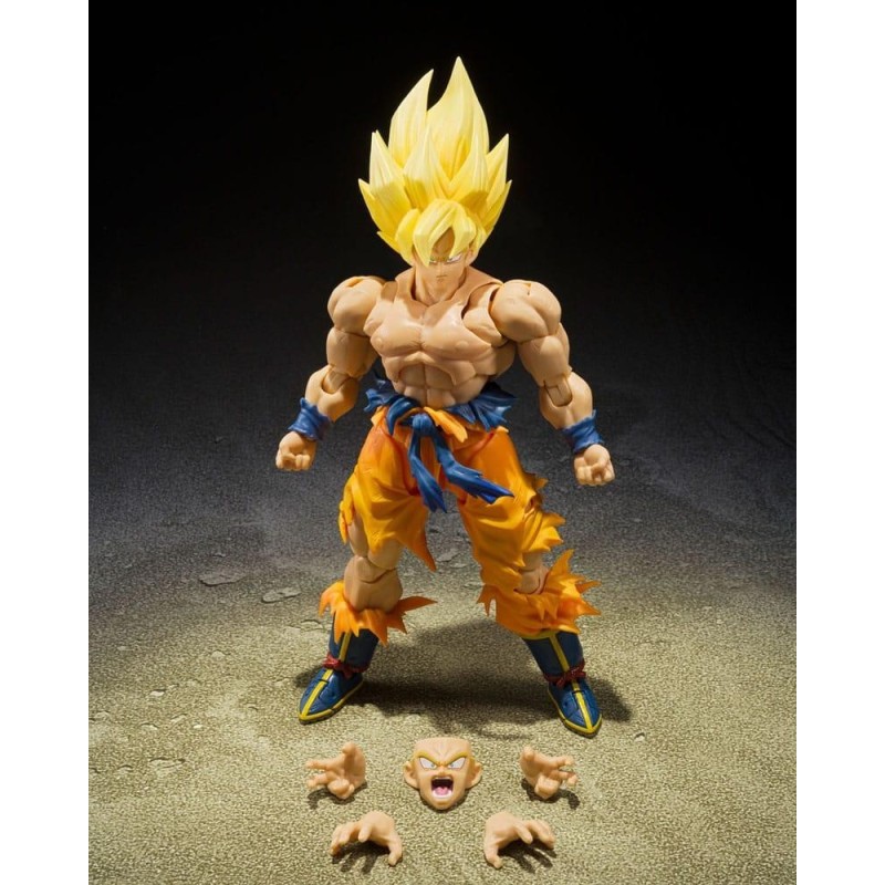 DRAGON BALL Z - Son Goku Super Saiyan - Figurine S.H. Figuarts 15cm 