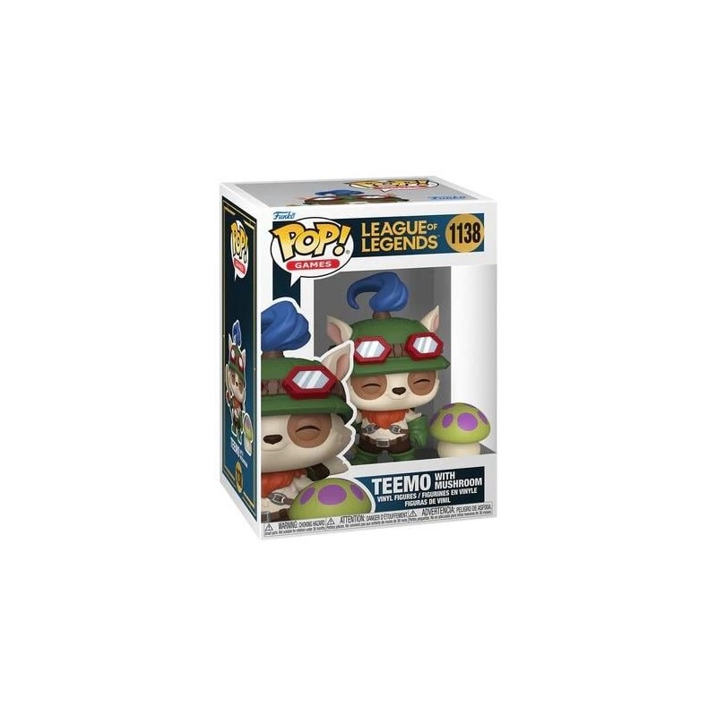 LEAGUE OF LEGENDS - POP & Buddy N° 1138 - Teemo avec Champignon 