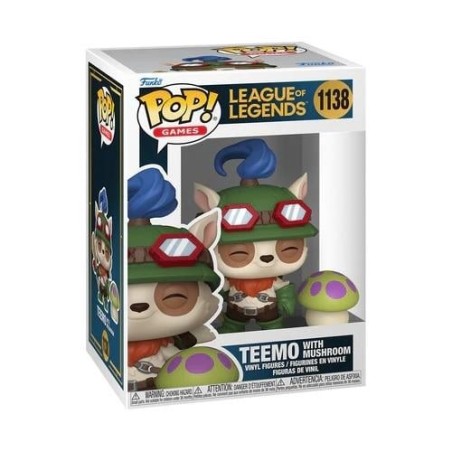 LEAGUE OF LEGENDS - POP & Buddy N° 1138 - Teemo avec Champignon 