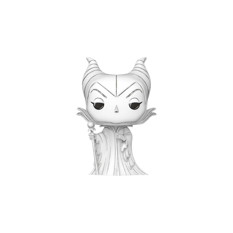 SKETCHED - POP Disney N° 1648 - Malefique 