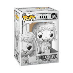 SKETCHED - POP Disney N° 1647 - Cruella d'Enfer  2