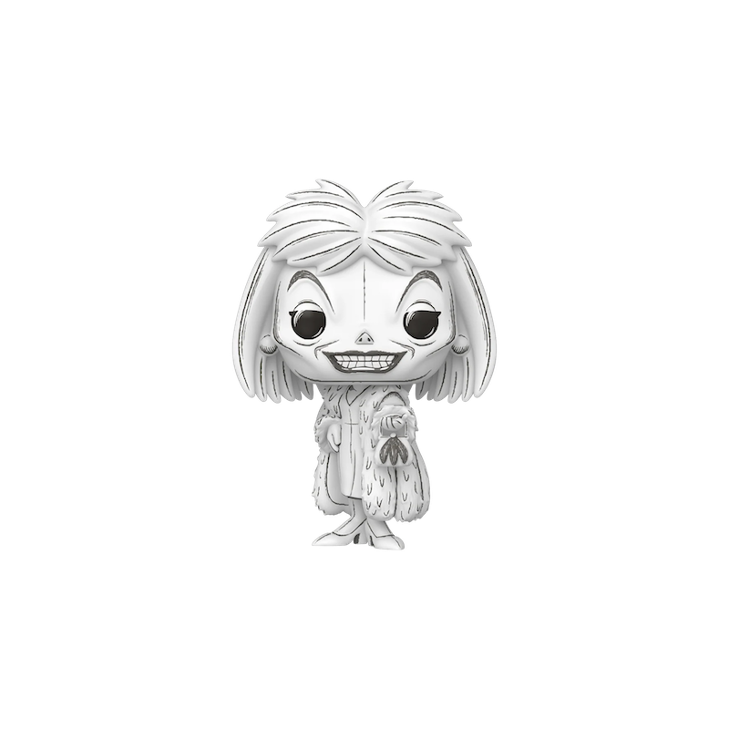 SKETCHED - POP Disney N° 1647 - Cruella d'Enfer 