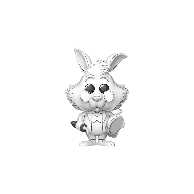 SKETCHED - POP Disney N° 1650 - Lapin Blanc 