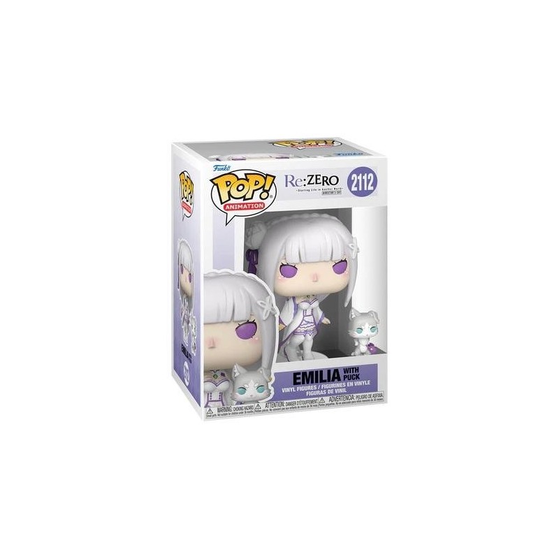 RE ZERO - POP & Buddy N° 2112 - Emilia avec Puck 