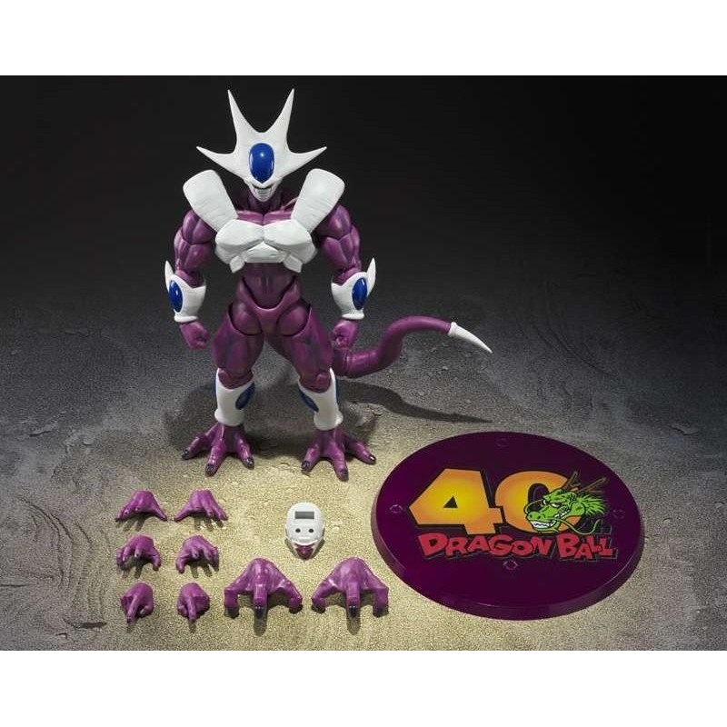 DRAGON BALL - Cooler "40ème Anniversaire" -Figurine S.H. Figuarts 19cm 