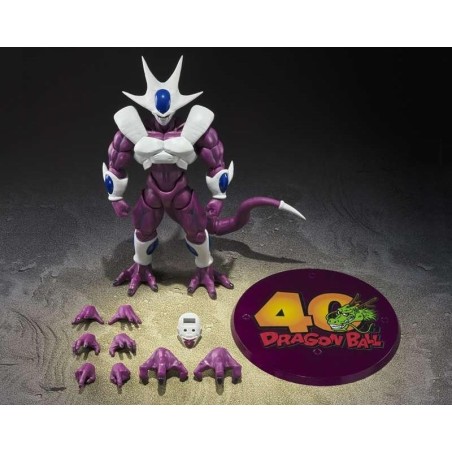 DRAGON BALL - Cooler "40ème Anniversaire" -Figurine S.H. Figuarts 19cm 